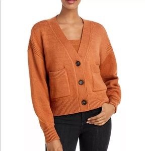 A.L.C. Vincent Button Front Cardigan - worn once - size S in Cider